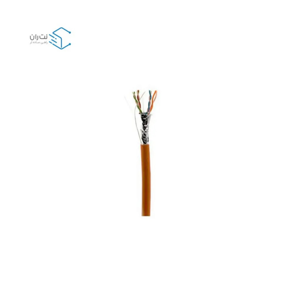 کابل شبکه نگزنس Cat7 S/FTP تمام مس تست فلوک پرمننت با روکش LSZH حلقه 500 متری